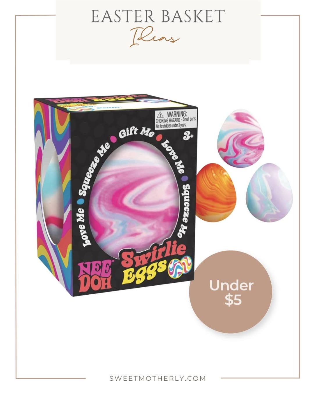 Nee doh under $5!

Kids Easter basket toys
Kids Easter basket crafts
Kids Easter candy alternatives
Kids Easter activity books
Kids Easter bath toys
Kids Easter sidewalk chalk
Kids Easter plush bunnies
Kids Easter fidget toys
Kids Easter outdoor toys
Kids Easter sticker packs

#LTKKids #LTKSaleAlert #LTKSeasonal