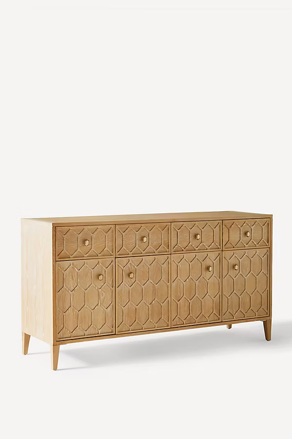 Textured Trellis Buffet | Anthropologie (US)