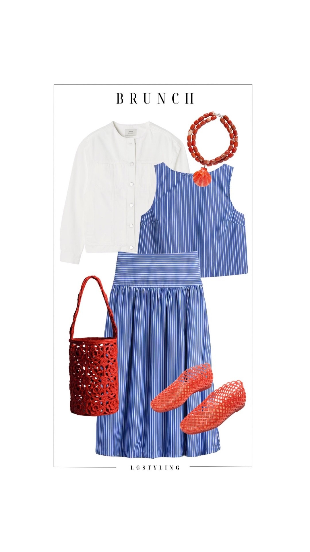 🥐 BRUNCH

Brunch, but make it styled 🥐 This look leans into playful structure with a crisp white jacket layered over a blue striped set—classic with a twist. The bold red accessories bring just the right amount of contrast, making the outfit feel intentional and eye-catching.

Ideal for weekend brunch plans, city strolling, or daytime events where you want to stand out without overdoing it.

#LTKStyle #LTKBrunch #SpringStyle #ColorBlocking #ChicOutfits #WeekendOutfitIdeas #FashionStylist #StatementStyle #ElevatedCasual


 

#LTKSeasonal #LTKootd #LTKmorningroutine #LTKSeasonal