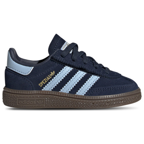 Boys adidas adidas Handball Spezial - Boys' Toddler Shoe Collegiate Navy/Clear Sky Size 06.0 | Kids Foot Locker (US)