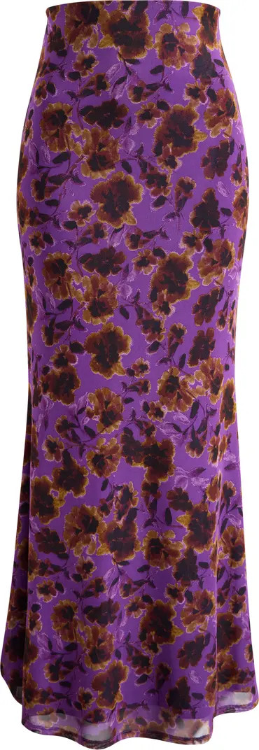 Tegan Floral Bias Cut Skirt | Nordstrom