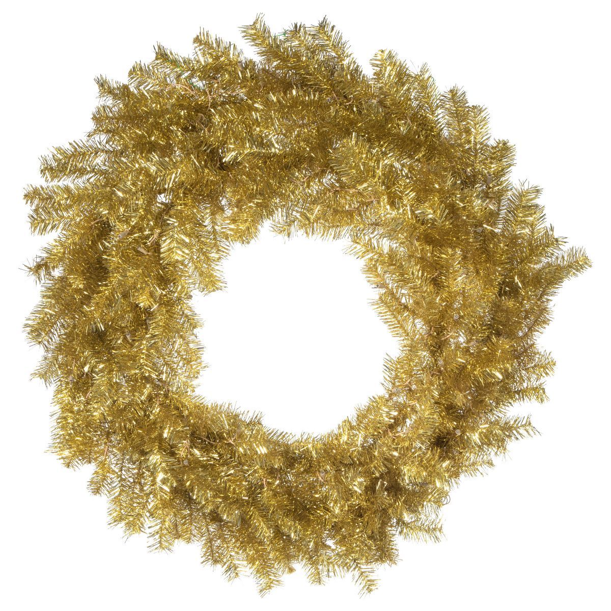 Vickerman Artificial Gold/Silver Tinsel Wreath | Target