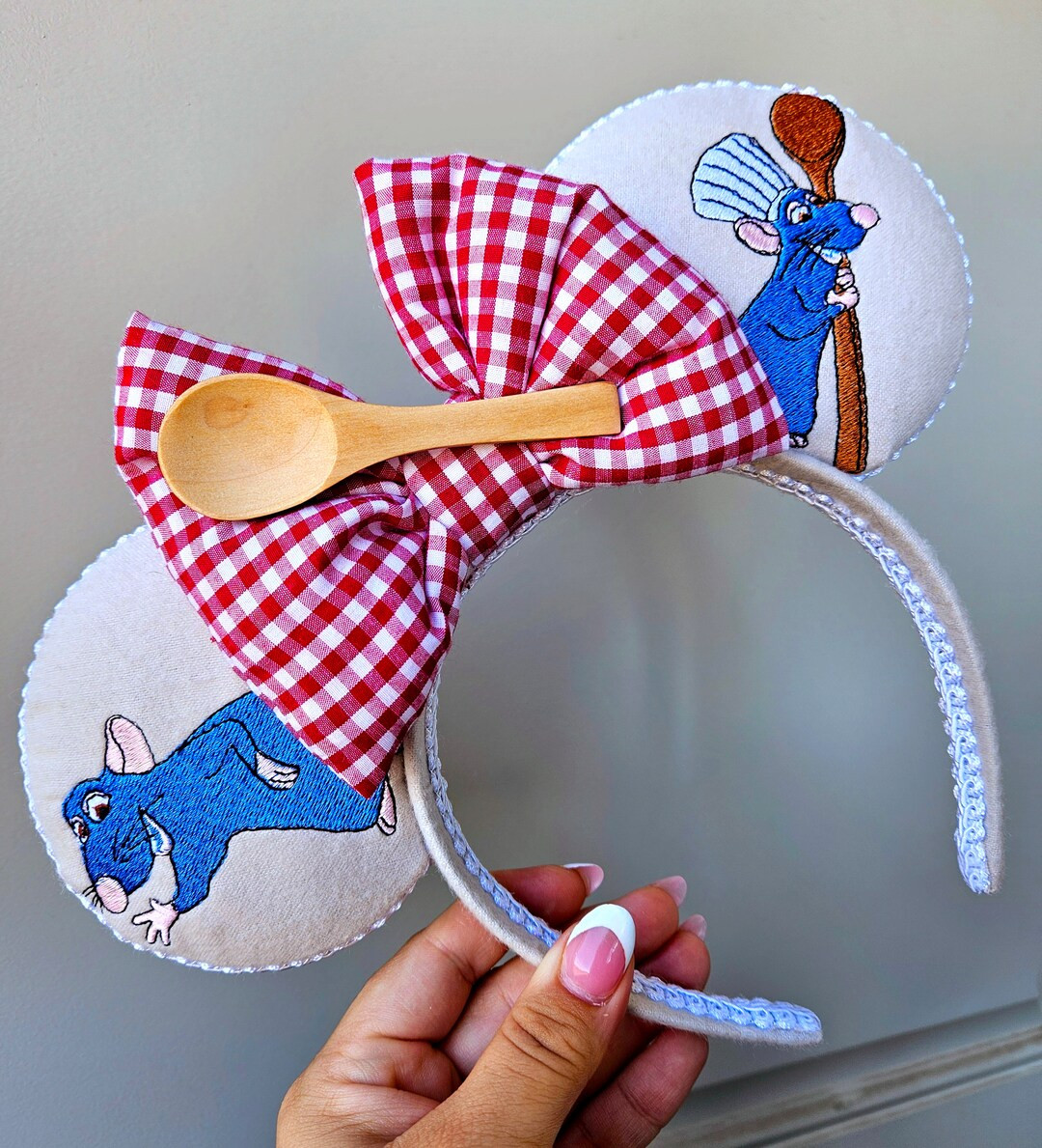 Ratatouille Embroidery Mouse Ears | Etsy (US)