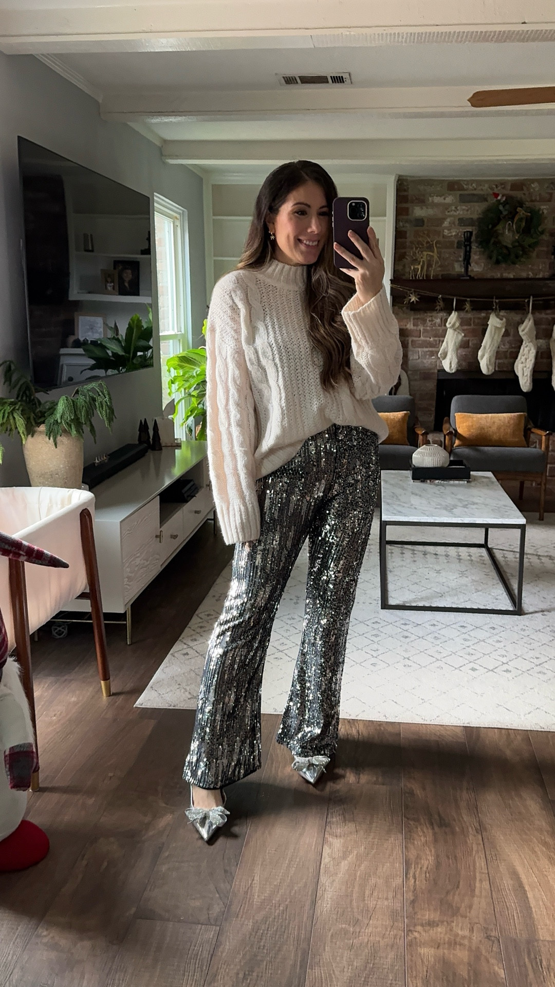 Walmart outfit, Walmart style, Walmart dress, no boundaries, Walmart haul, holiday party outfits, sequin pants, party outfits, NYE outfit 

#LTKFindsUnder50 #LTKHoliday #LTKOver40