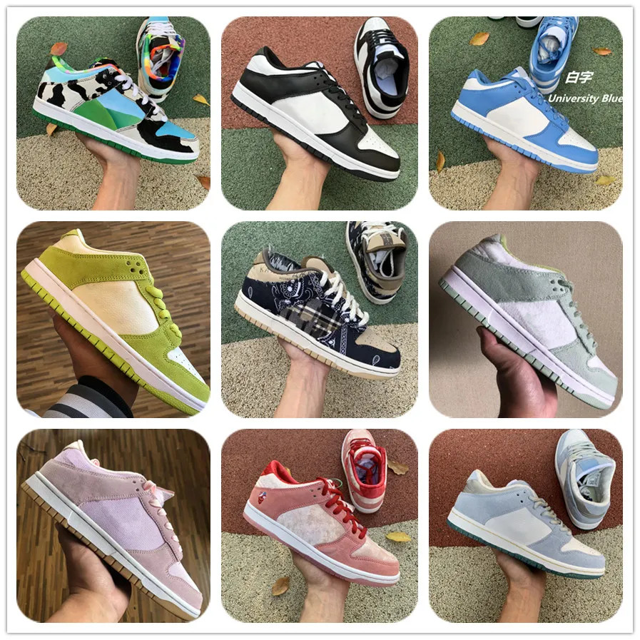 Mens Womens Panda Black white Kentucky Syracuse UNC Blue Orange Pigeon Pink Running shoes Summit ... | DHGate