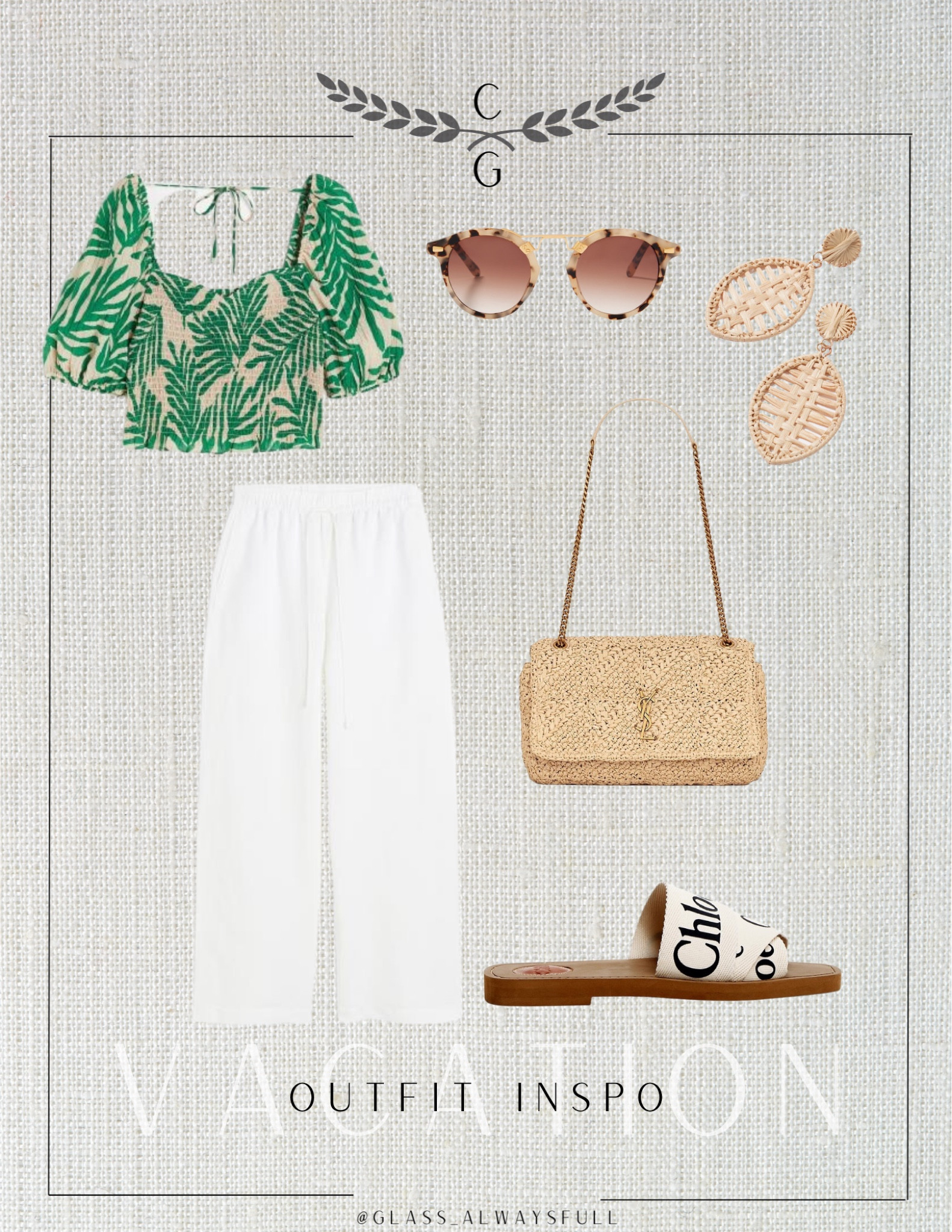 H&M vacation outfit, h&M top, resort wear, linen pants, beach pants, crop top, , Easter, resort outfit, spring outfit, spring shoes, spring bag, summer bag, baby shower outfit, wedding shower outfit. Callie Glass @glass_alwaysfull 


#LTKSeasonal #LTKtravel #LTKstyletip