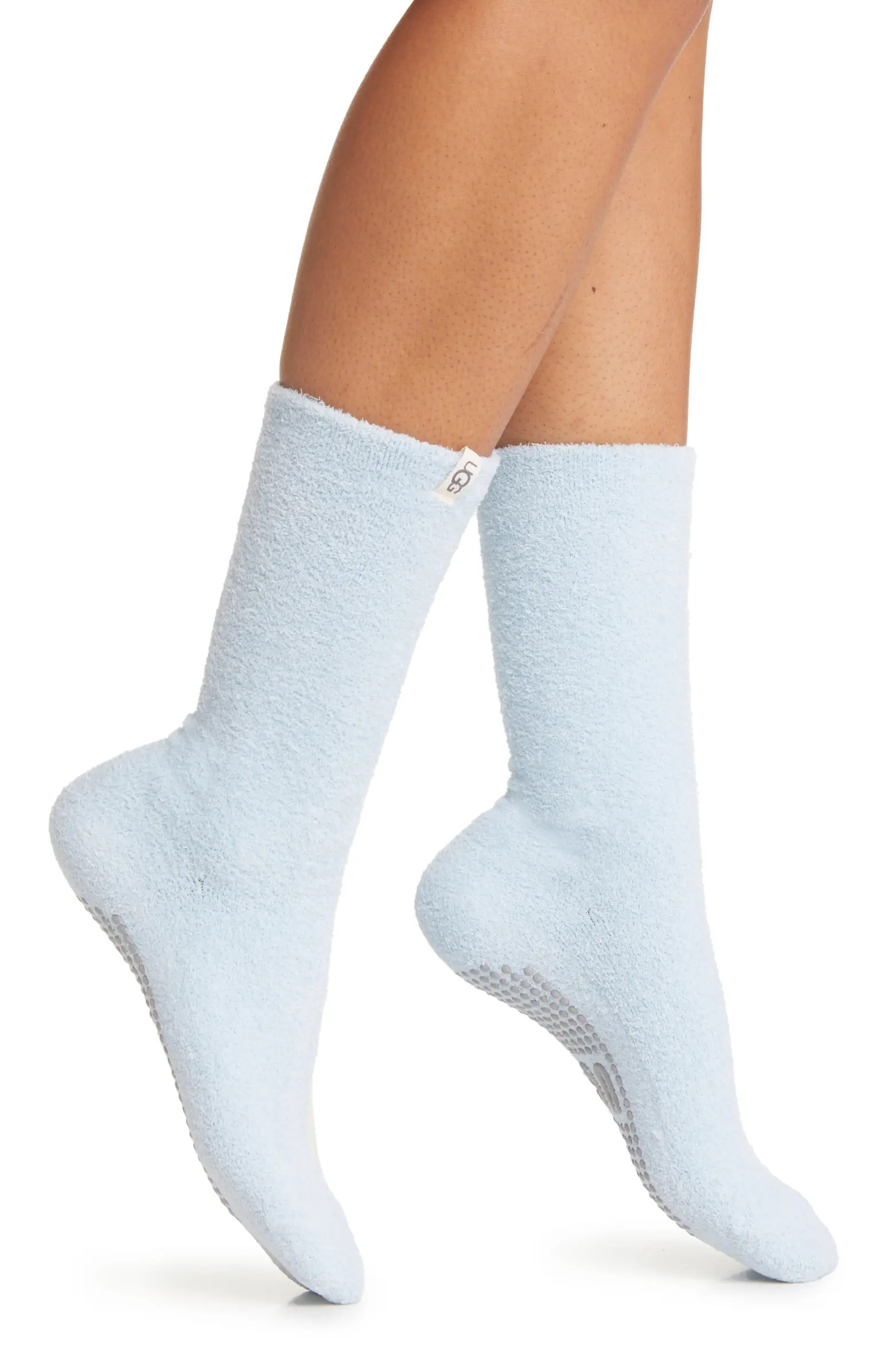 UGG® Paityn Cozy Gripper Crew Socks | Nordstrom | Nordstrom