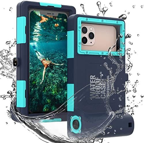 Professional [15m/50ft] Snorkeling Underwater Phone case Swimming Diving Case Photo Video Waterproof | Amazon (US)