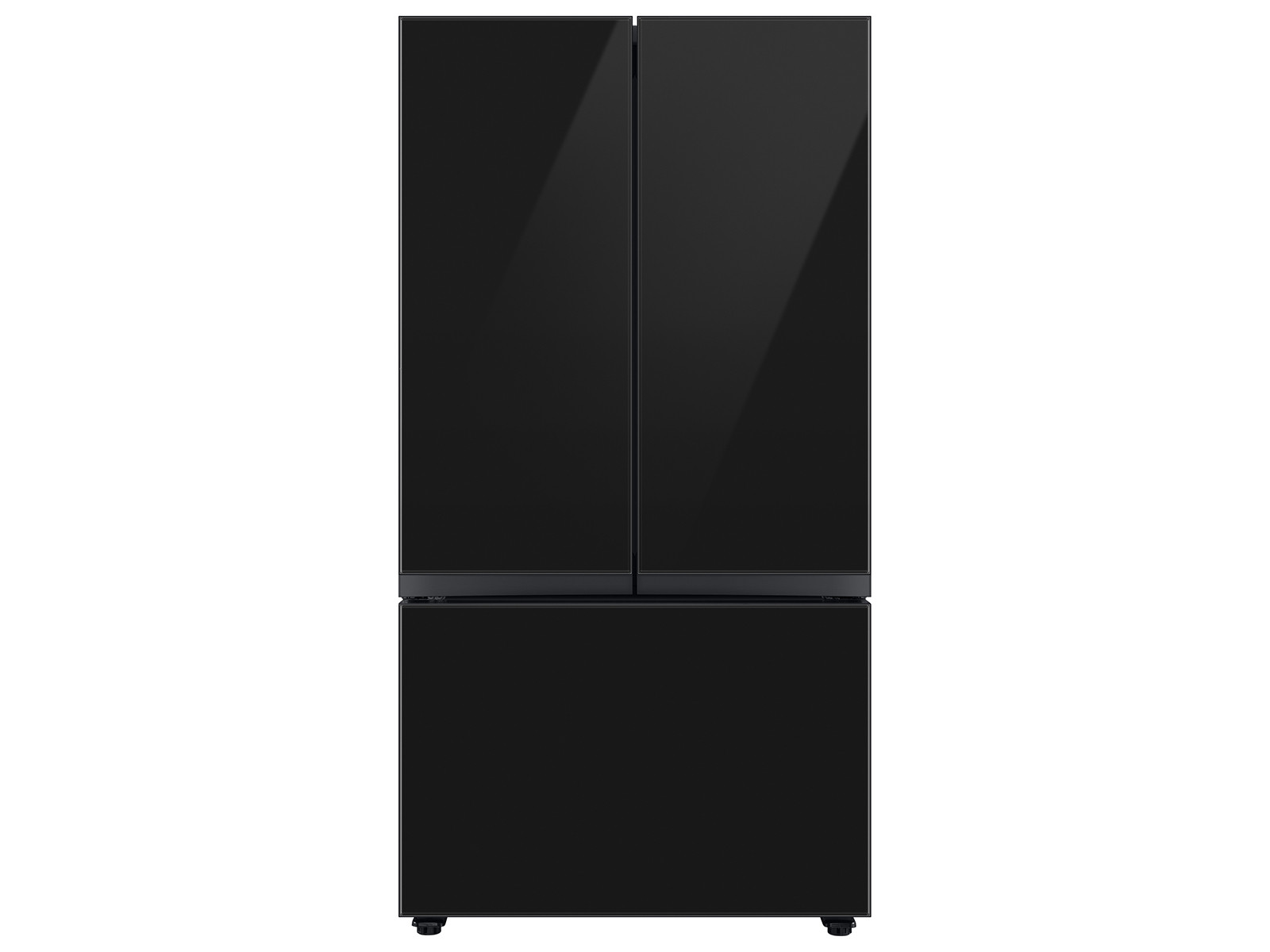 Bespoke 3-Door French Door Refrigerator (24 cu. ft.) with Beverage Center™ in Stainless Steel | Samsung