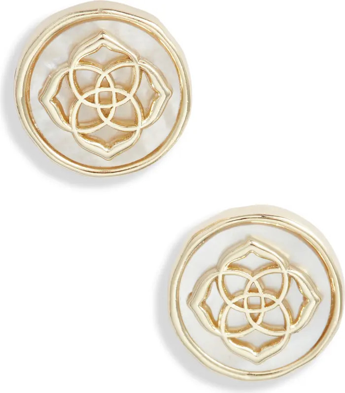 Kendra Scott Stamped Dira Stud Earrings | Nordstrom | Nordstrom