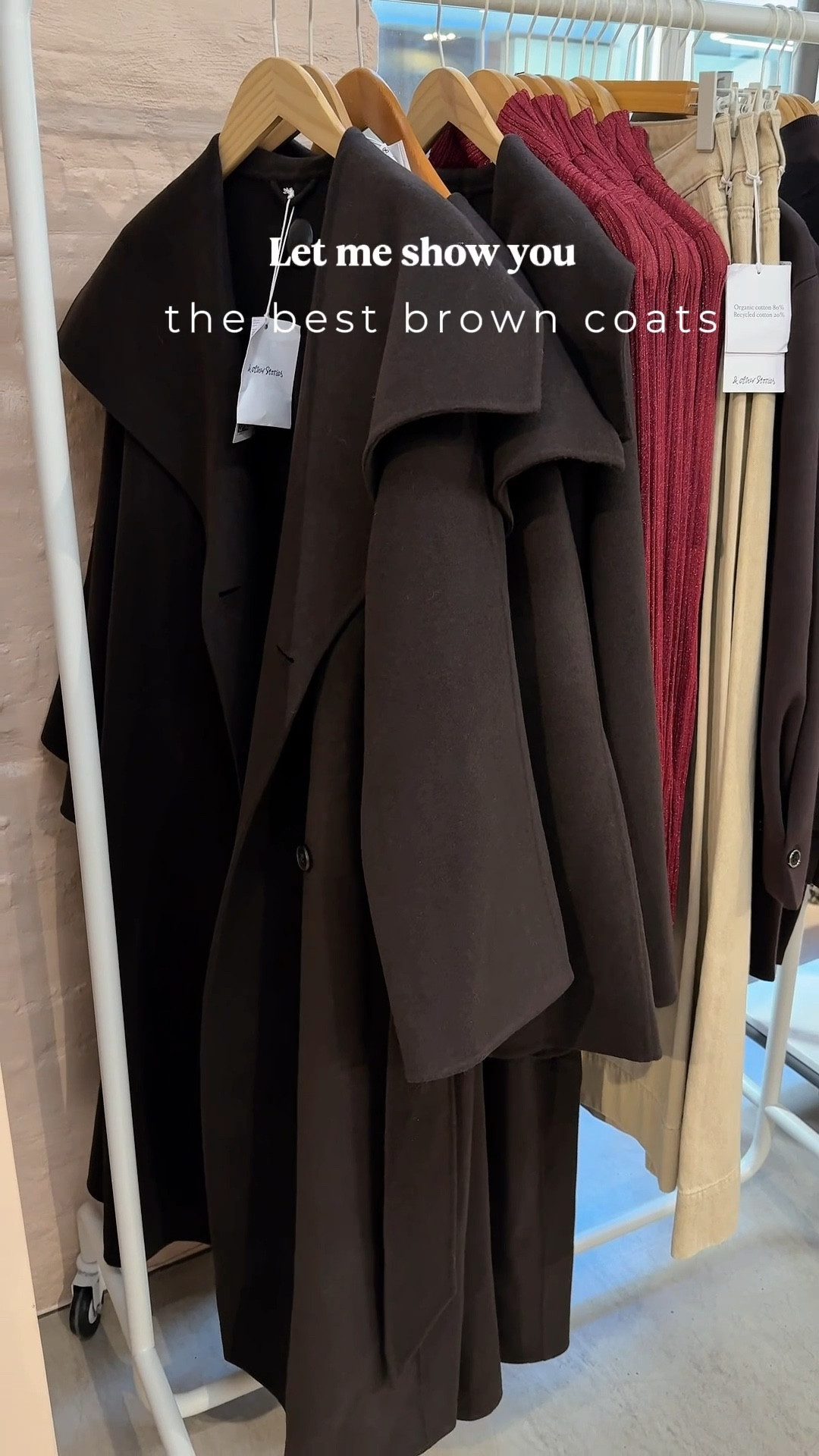 The best brown coats ✨ Sizes: 1st: XS, 2nd: XS, 3rd in 36 

#LTKstyletip #LTKwinter #LTKsale