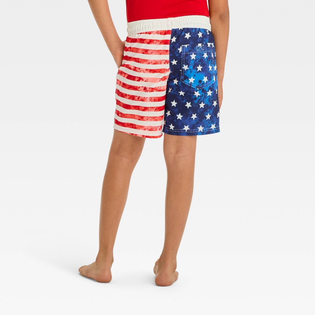Boys' Flag Trunk Swim Shorts - Cat & Jack™ | Target