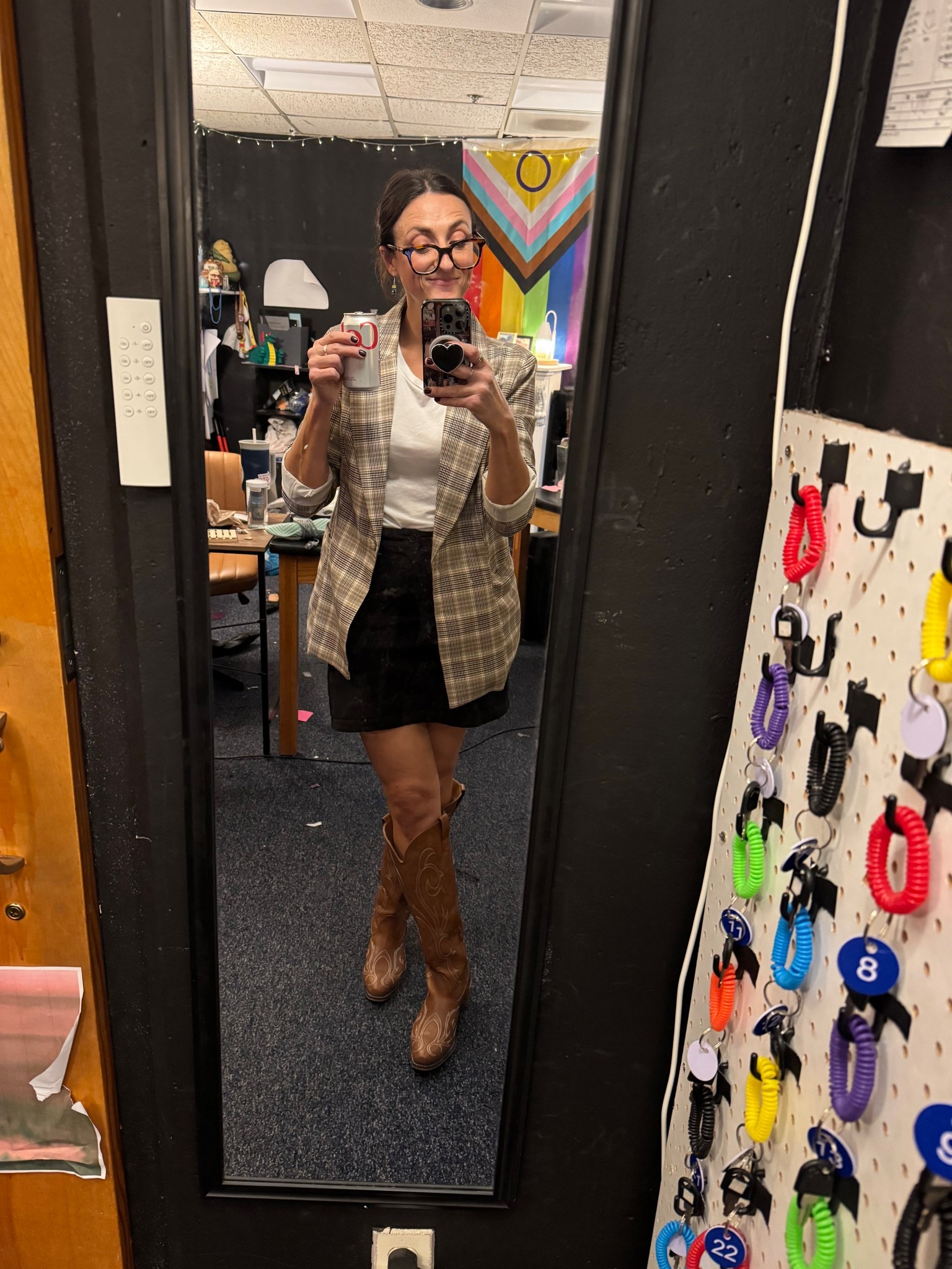 Fall teacher outfit 🍂👓