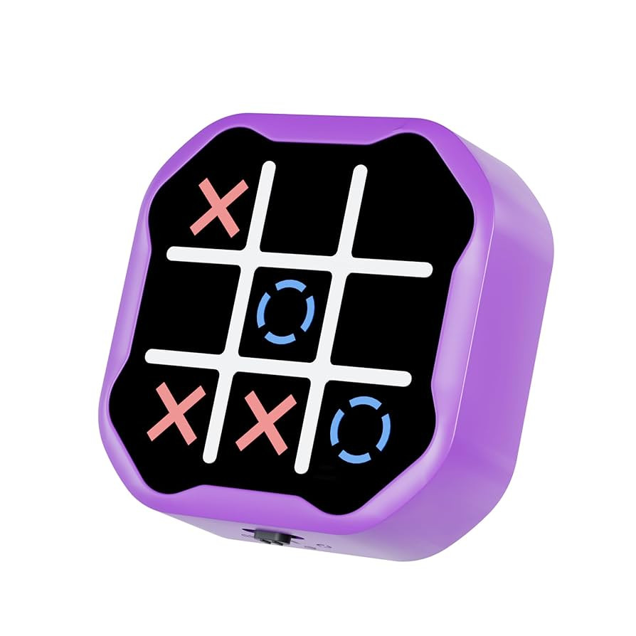 3 in 1 Electronic Tic Tac Toe Game, Handheld Digital Tic Tac Toe Bolt Game with Silent Mode, Port... | Amazon (US)