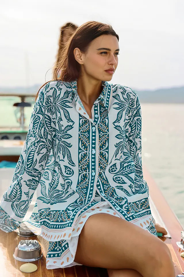Somewhere South Tropical Shirt | Cupshe US