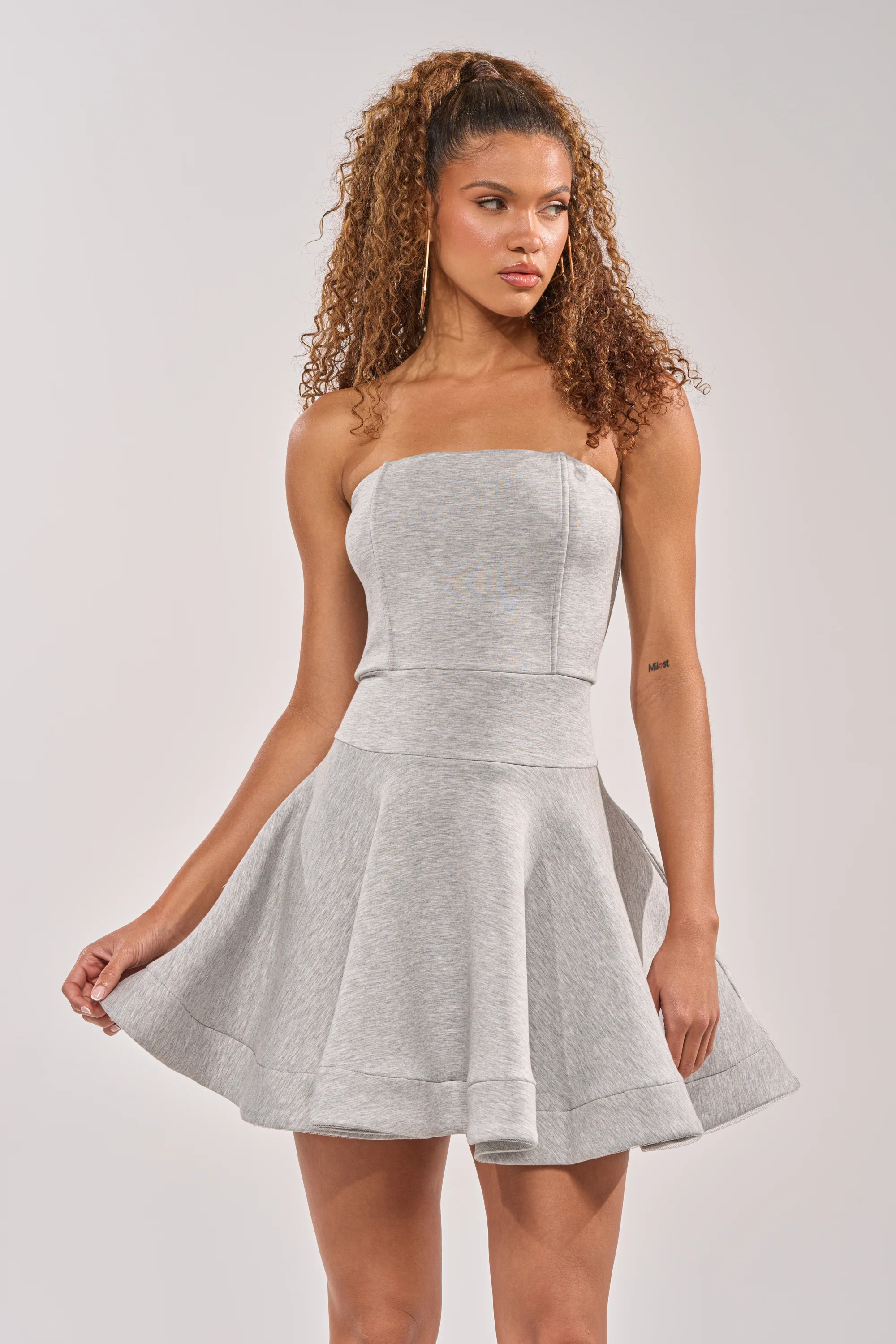 SWEET NOTHINGS STRAPLESS MINI DRESS | AKIRA