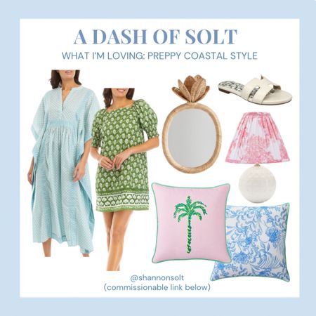New preppy spring arrivals! Loving the Lilly Pulitzer x Pottery Barn collection! 

Spring dress, block print, summer dress, caftan dress, home decor, coastal style, sandals, pillows, preppy, pottery barn, Lilly pulizter 

#LTKhome #LTKfindsunder100