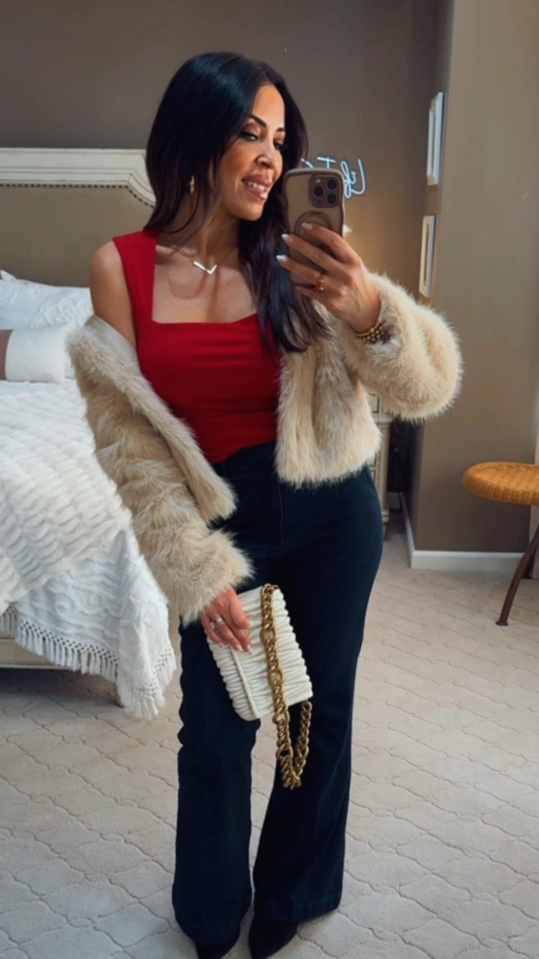 🎄 Walmart Casual Holiday Look! 🎅
Who says holiday style has to be fussy? I found the perfect casual Christmas outfit all at Walmart! These trouser jeans are a must-have (so comfy!) paired with a festive red top and this gorgeous fur jacket for a cozy holiday vibe. Perfect for a casual party, dinner, or even last-minute Christmas shopping! Everything is linked and ready for you to shop. Hurry before it’s too late, and shop this affordable holiday fashion! ❤️🥂
#WalmartFashion #HolidayOutfit #CasualStyle #ChristmasLook #AffordableFashion #WalmartFinds #TrouserJeans #FauxFurJacket #HolidayStyle #WinterFashion #OOTD #ShopTheLook #WalmartDeals

#LTKSeasonal #LTKHoliday #LTKOver40