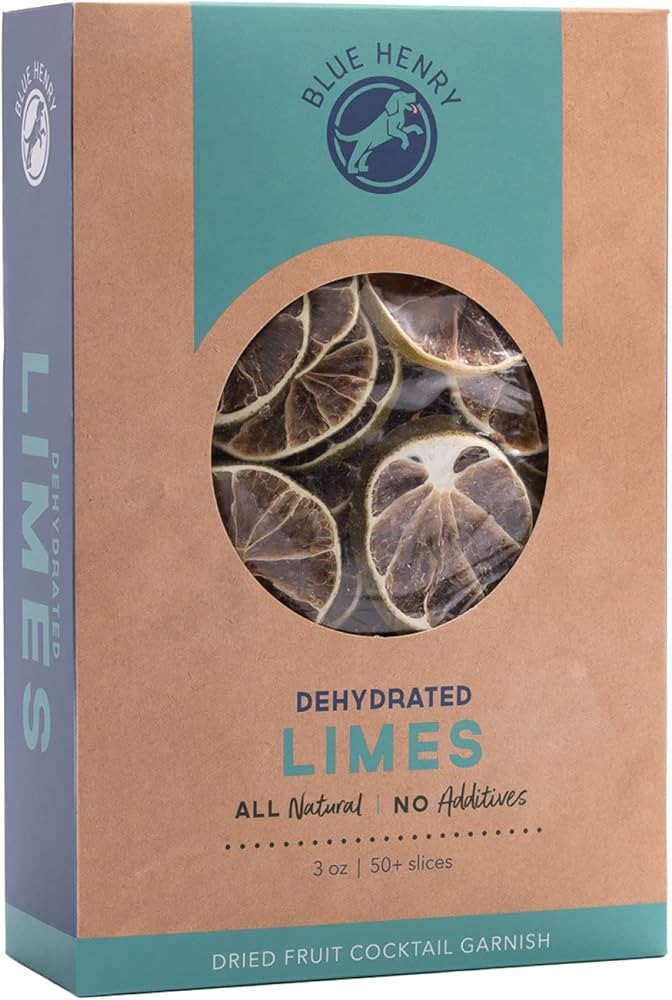BlueHenry Dehydrated Lime Wheels - 3 oz - 50+ slices - Natural Fruit | Amazon (US)