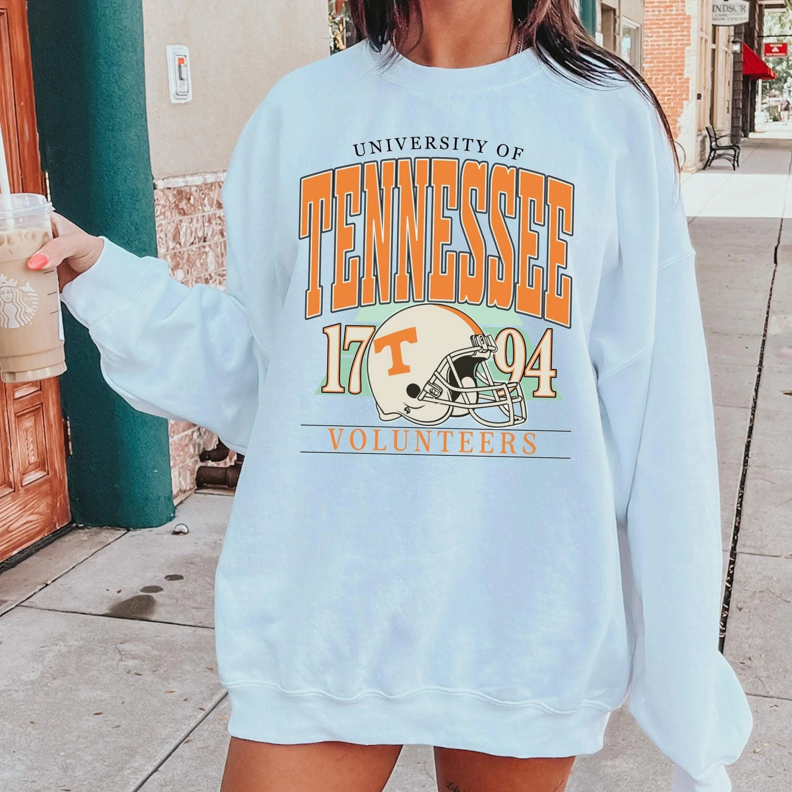 Tennessee Sweatshirt UT Sweatshirt Gift for College Student Retro Tennessee Sweatshirt SEC Footba... | Etsy (US)