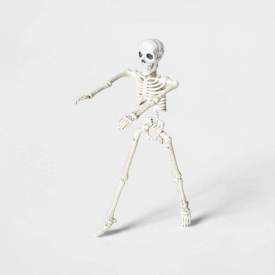 Mini Posable Skeleton Decorative Halloween Prop - Hyde & EEK! Boutique™ | Target