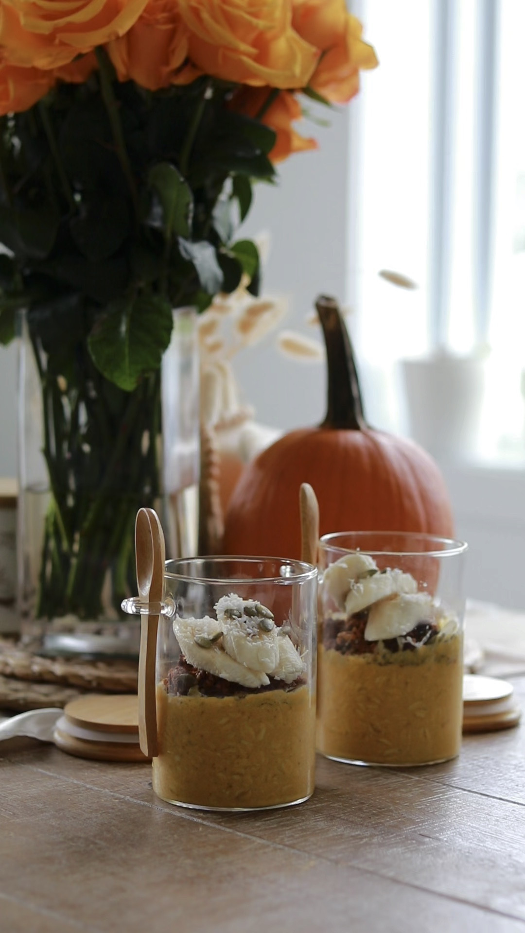 Recette de gruau overnight à la citrouille dans de jolis pots

#LTKfindsunder50 #LTKhome #LTKSeasonal