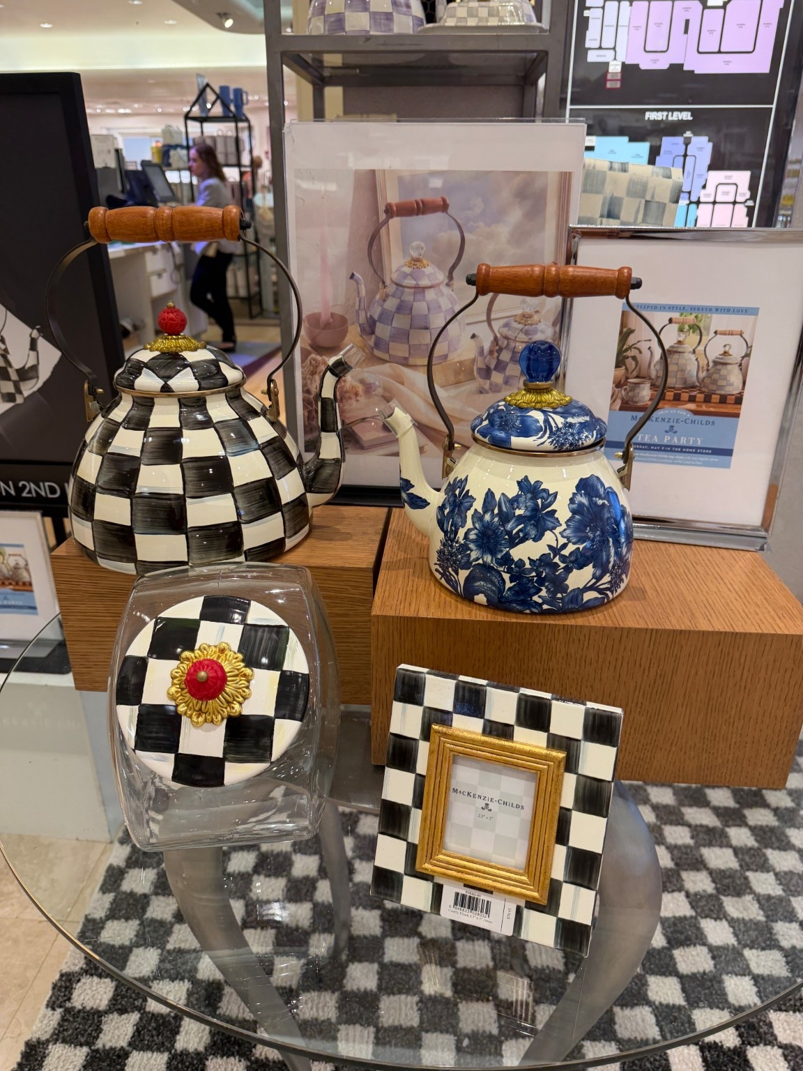 The newest MacKenzie-Childs pieces have me fully romanticizing my kitchen lately ✨☕️ The classic black + white check print will forever be iconic, but paired with the blue floral details? Absolutely stunning. These tea kettles, frames, and decorative accents feel like little pieces of functional art for the home.
If you love elevated hosting, collected vintage-inspired decor, and statement kitchen pieces that make your space feel warm and curated, these new finds are SO good. Linking my favorites in LTK because I already know I’m going to be thinking about them nonstop 🤍🫖 #LTKHome #MackenzieChilds #KitchenDecor #HomeStyling #TeaTime #SpringDecor #LuxuryHome #CollectedHome #HostingStyle
And

#LTKfoodie #LTKSeasonal #LTKmomlife