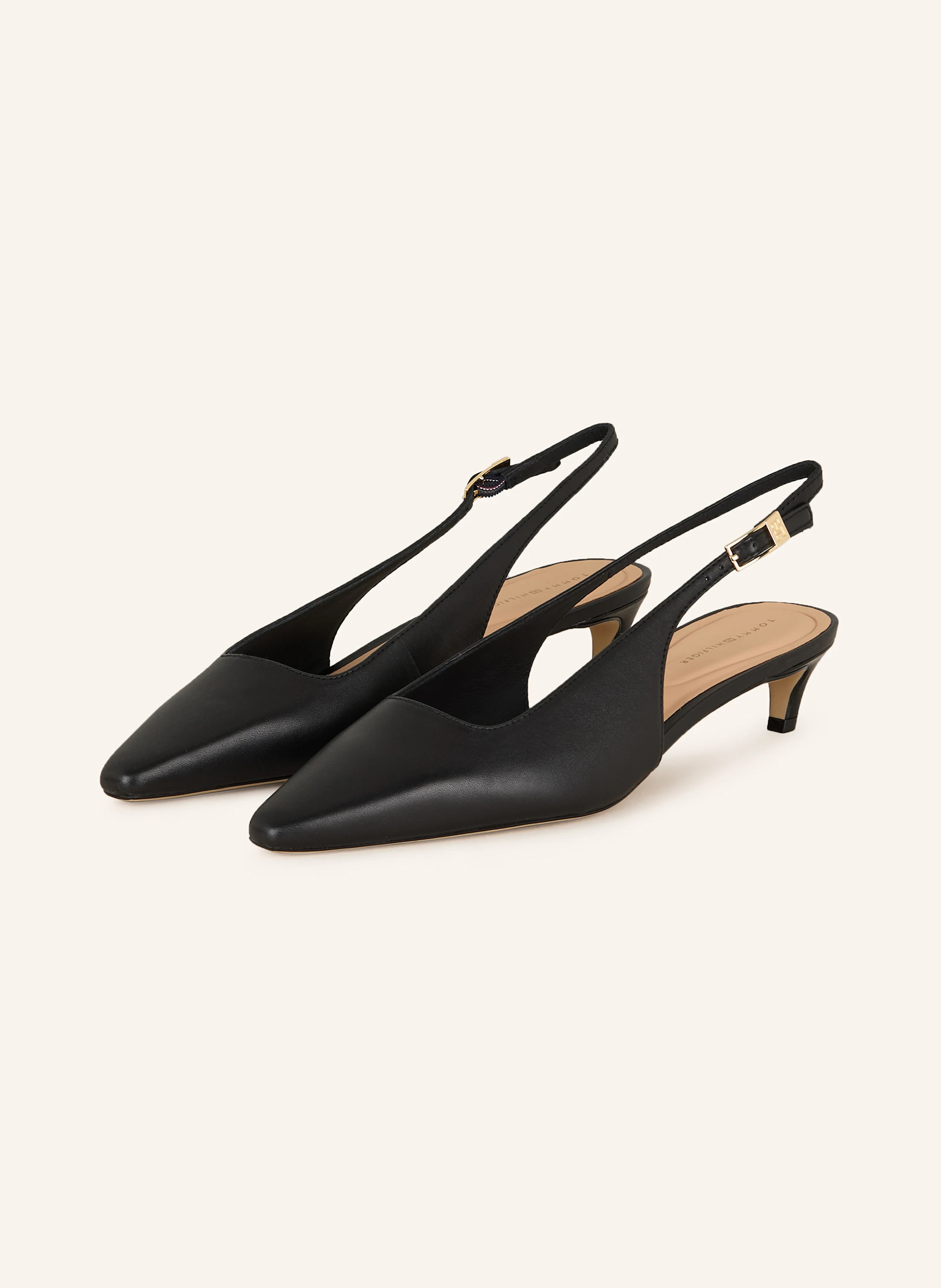 TOMMY HILFIGER Slingpumps in schwarz | Breuninger (DACH)