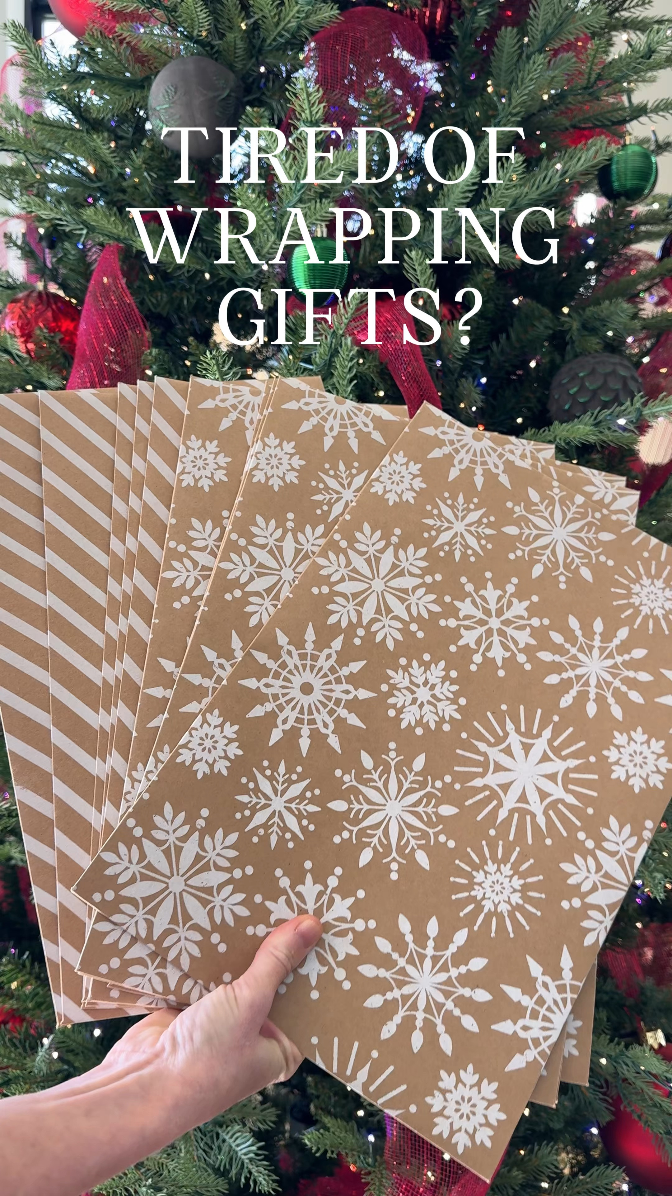 Tired of wrapping all the gifts? Order these adorable boxes & gift wrap sacks now! This is such an easy way to wrap gifts when you’re getting tired of wrapping paper but still want to have cute gift wrapping! Plus these coordinate with the paper I bought this year! 

#LTKGiftGuide #LTKHoliday