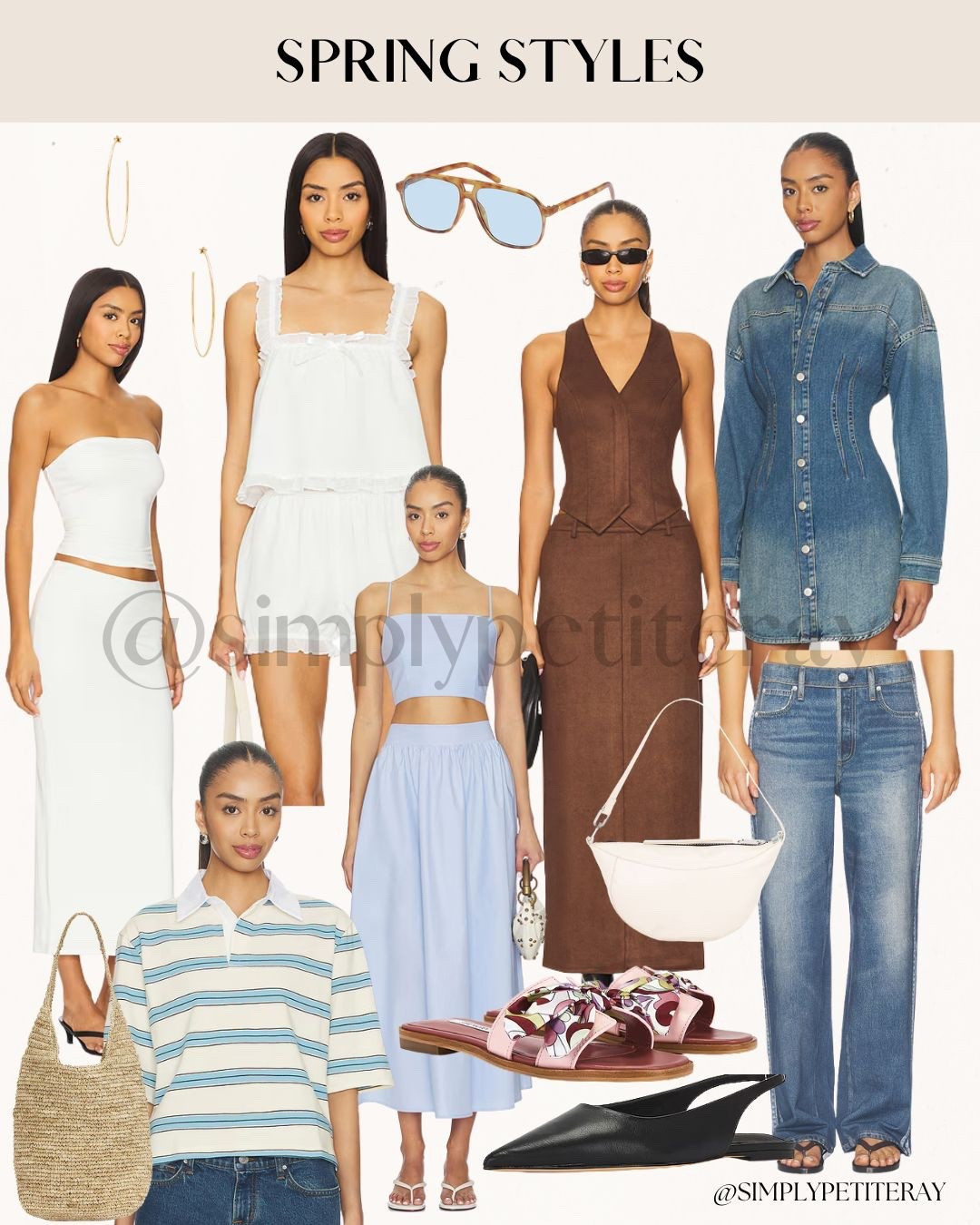 I’ve rounded up the ultimate spring style essentials for an elevated wardrobe! ✨

Whether it’s a chic denim dress, a sleek chocolate vest set, or effortless linen basics, these pieces are perfect for a fresh seasonal refresh. I love mixing these neutrals with a pop of soft blue. 💙👗

#SpringStyle #OOTDInspo #SpringOutfits #NeutralAesthetic #DenimStyle #QuietLuxury #FashionFinds #LTKSpring

#LTKSeasonal #LTKootd