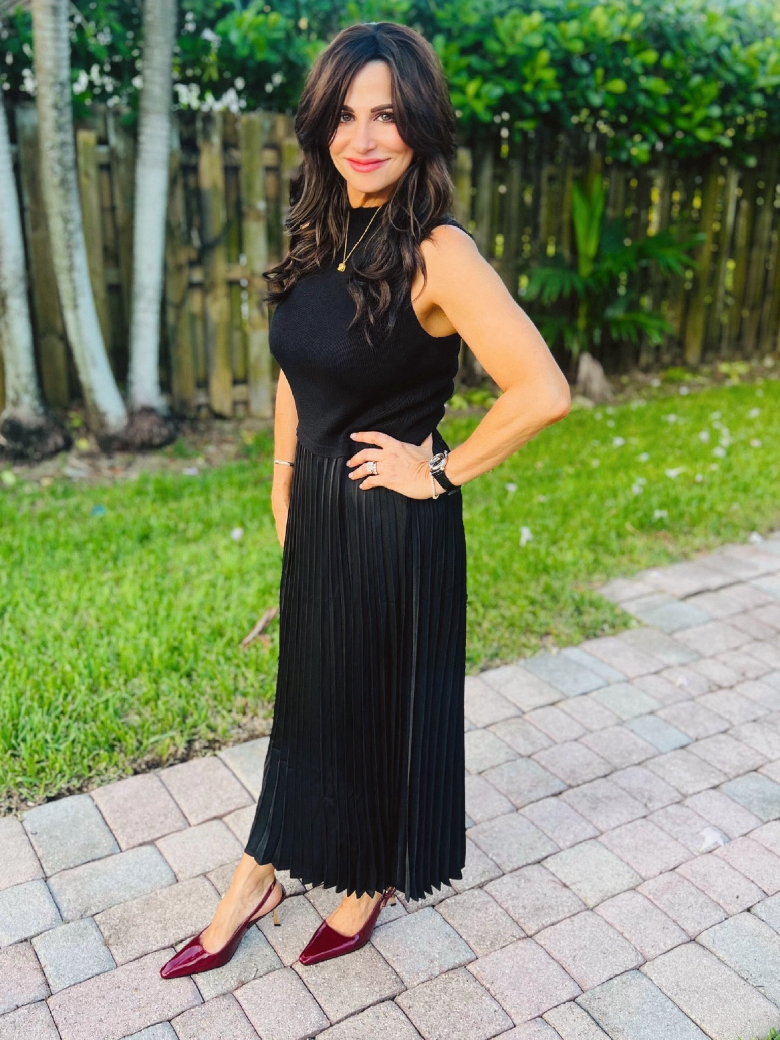 A great Fall look . Super classy and comfortable.  Dress sm , heels TTS 

#LTKSeasonal #LTKOver40 #LTKStyleTip