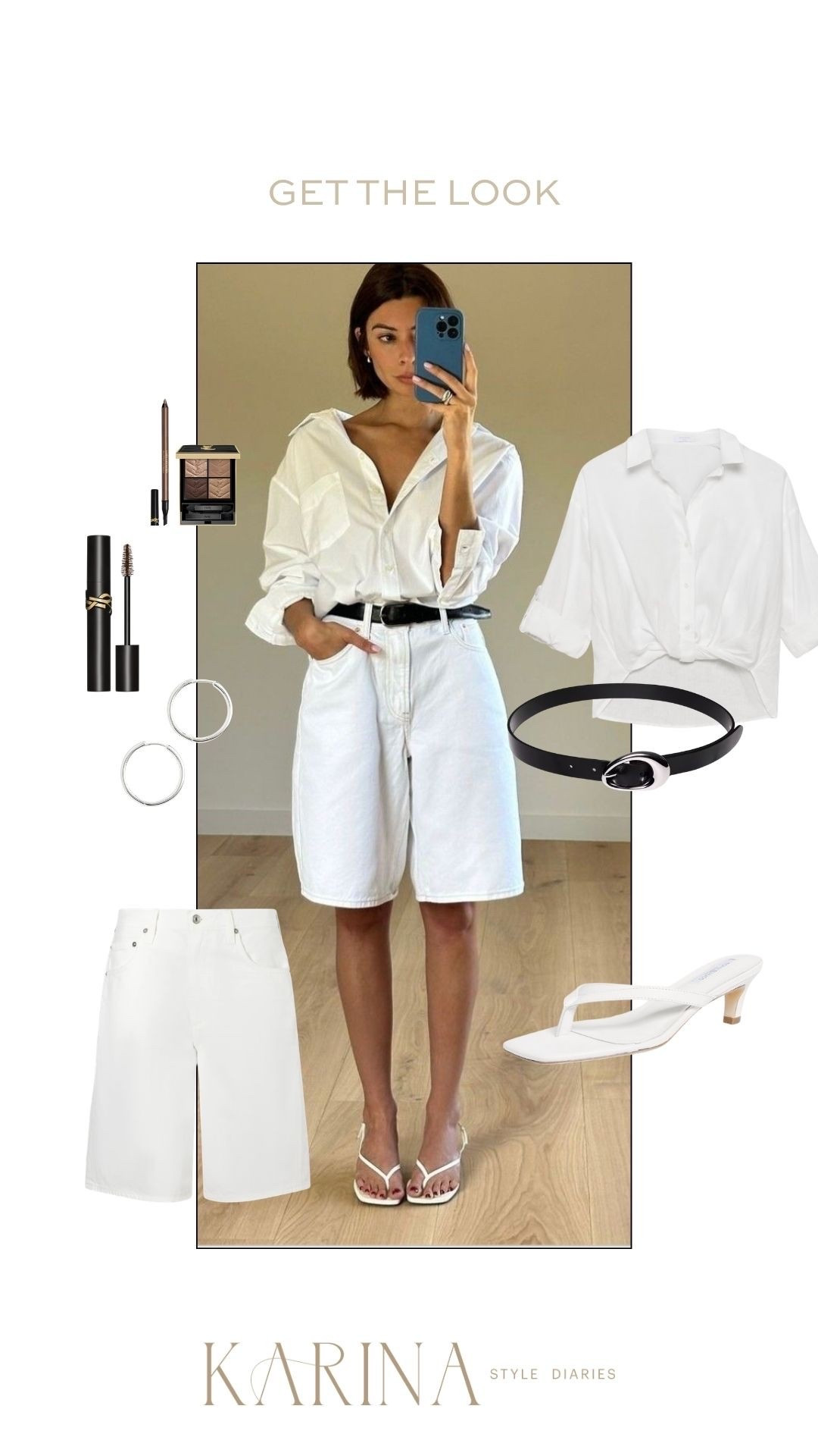 Bringing back “get the look” and I’m obsessed with this Bermuda shorts look, so casual but polished!

#LTKootd #LTKgrwm #LTKSeasonal