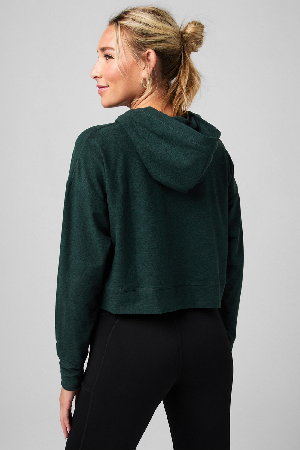 Cloud Jersey Cropped Hoodie | Fabletics