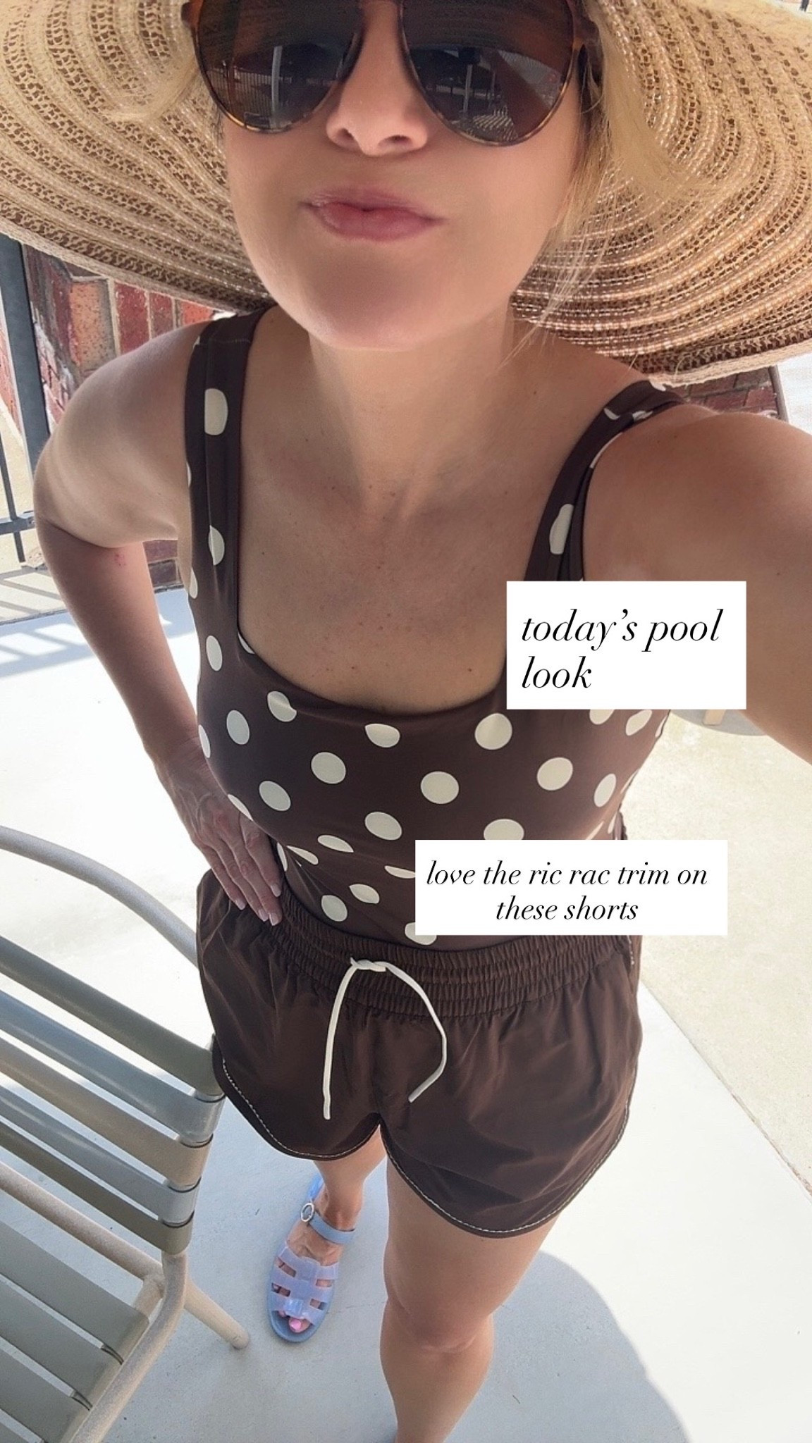 Today’s summer pool outfit 
Love the compression and fit on this suit and these ric rac athletic shorts are so cute 
number one seller this summer - these shoes ❤️❤️❤️ come in several color options

#LTKootd #LTKgrwm #LTKmomlife