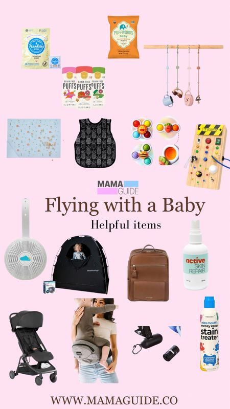 Travel essentials for flying with a baby. 

Traveling with baby, winter break, family trip, baby essentials, flying with baby. 

#LTKbaby #LTKtravel #LTKkids