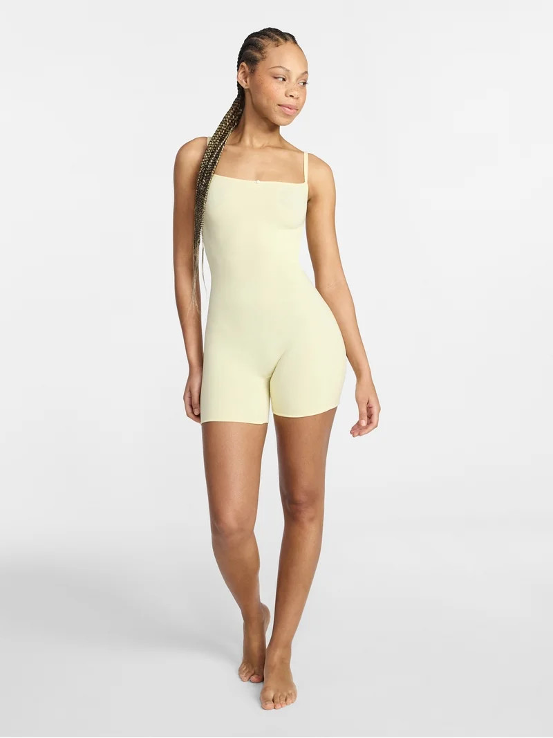 No Boundaries(4.4)|49 No Boundaries Fit Stretch Picot One Piece Romper, Women's XS-XXXL  Free 90-... | Walmart (US)