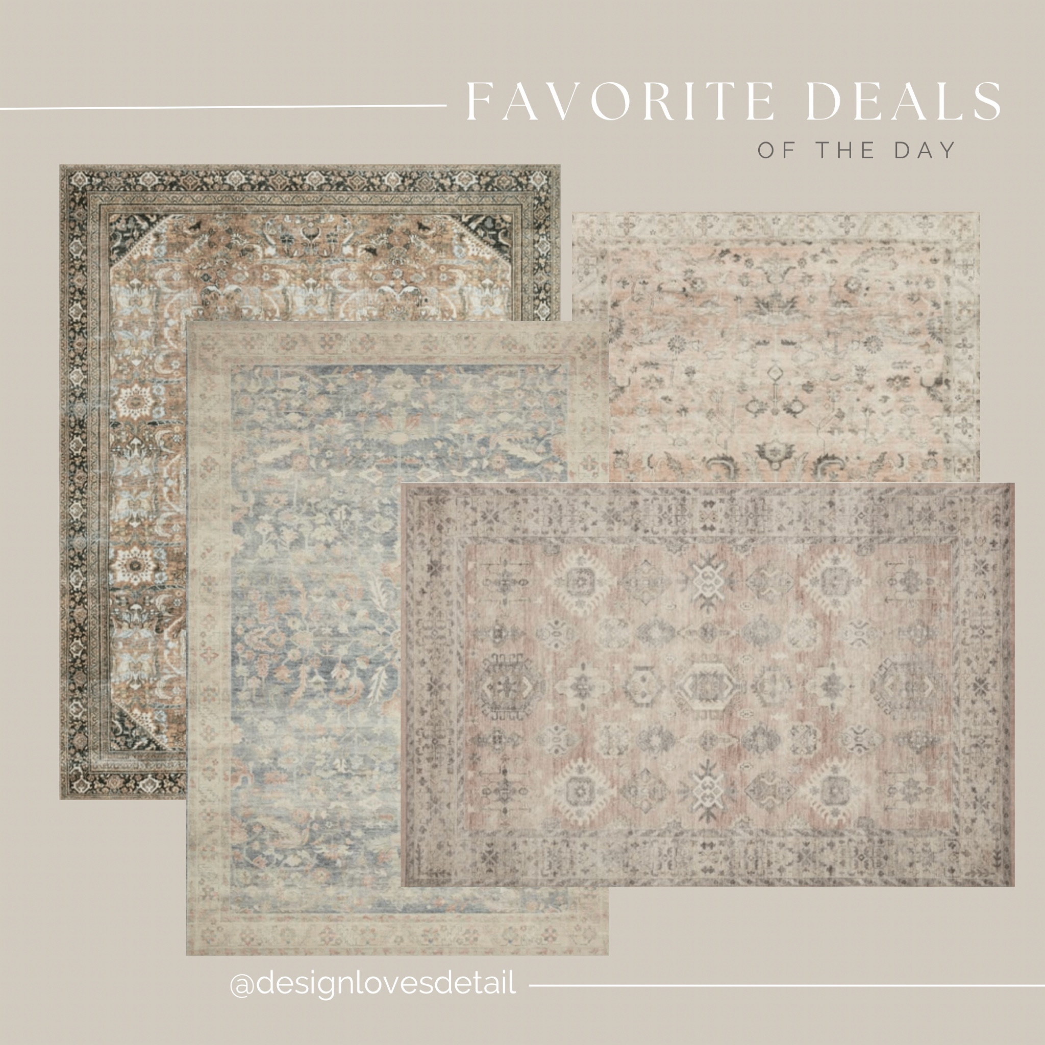 Some more great deals on these rugs! XOXO Mollie 

#rugs #loloi #homedecor #ltksalealert #competition 

#LTKhome #LTKSeasonal #LTKsalealert