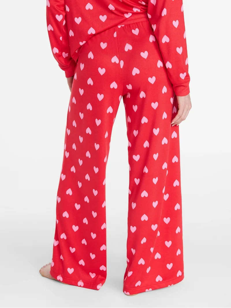 Joyspun Women's Cozy Lounge Collection Hacci Knit Sleep Pants, 29.5'' Inseam, Sizes XS-3X | Walmart (US)