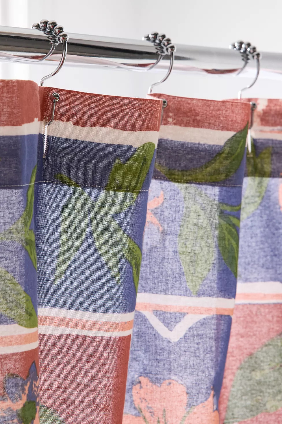 Aria Folk Floral Patterned Shower Curtain | Urban Outfitters (US and RoW)