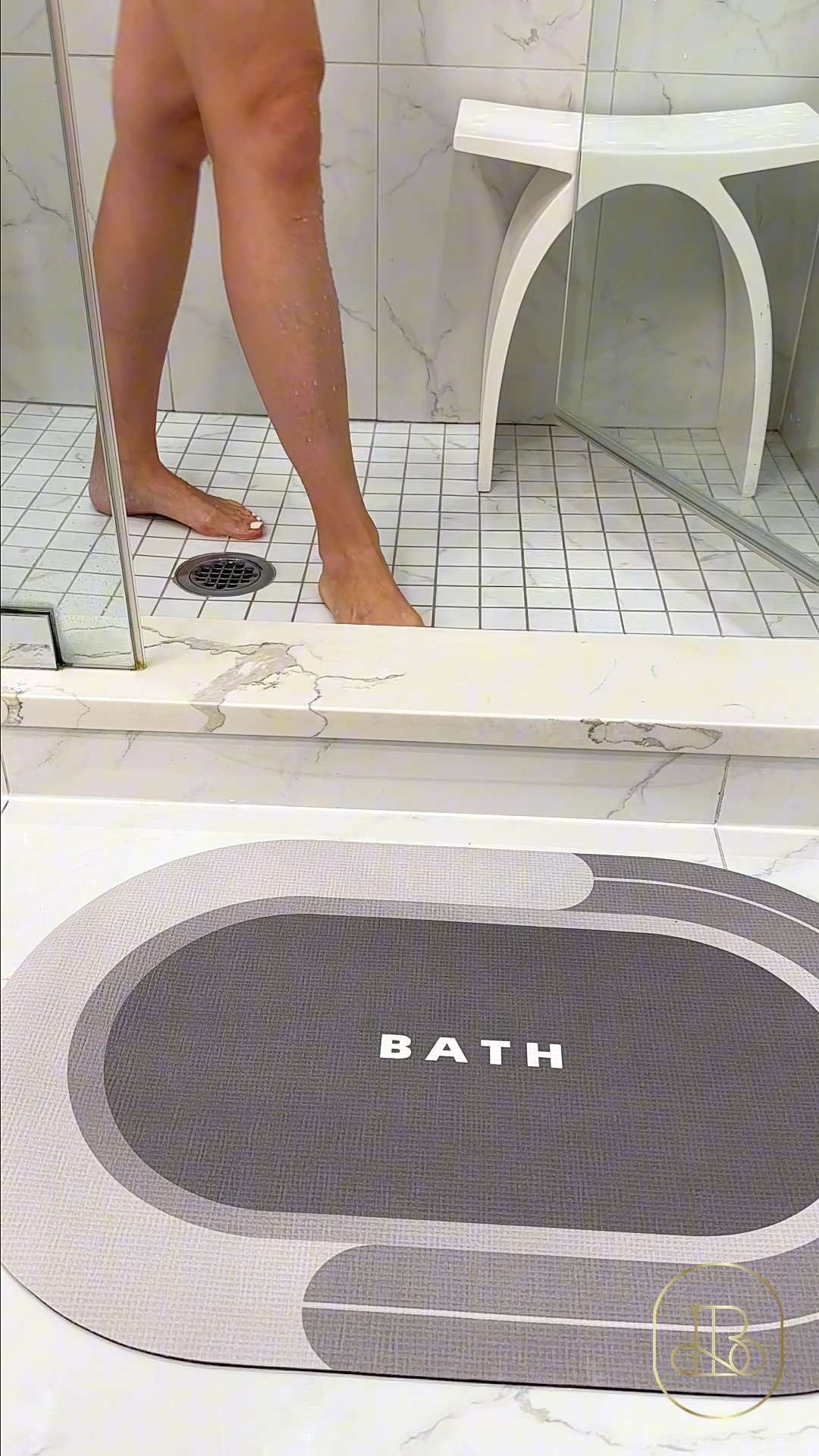 This mat features a non-slip rubber backing and an ultra-thin profile that fits perfectly under any door. 🏠 I love the diatomaceous earth layer that sucks up moisture instantly and the sleek, smooth surface that resists hair and dirt buildup. It’s the perfect gift for the "minimalist home" lover or the busy parent who wants a clean, chic bathroom without the constant laundry! 🛁  #MontVoo #BathMat #HomeDecor #BathroomInspo #HomeHacks  

#LTKHome