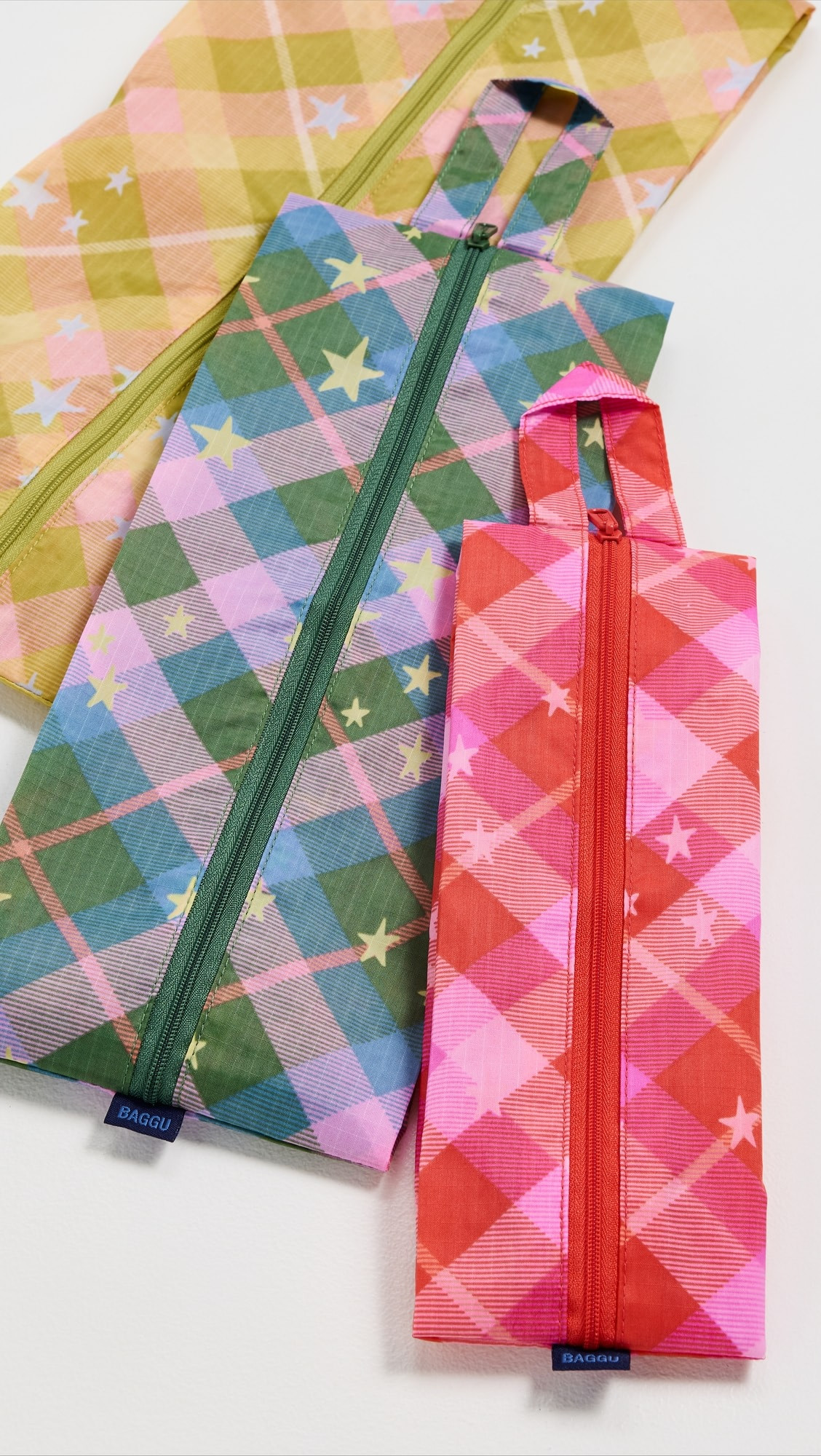 3D Star Plaid Zip Set | Shopbop