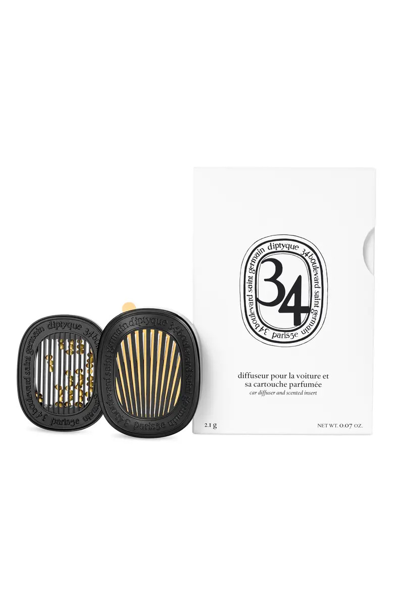 34 Boulevard Saint Germain Car Fragrance Diffuser & Refill Insert | Nordstrom
