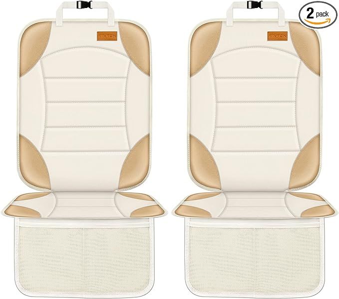 Siivton Car Seat Protector for Child Car Seat, Car Seat Cushion for Leather and Fabric Seats, 2 M... | Amazon (US)