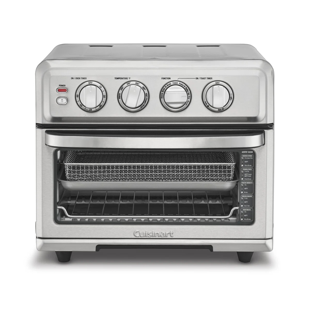 Cuisinart Air Fryer + Convection Toaster Oven, 8-in-1 Oven with Bake, Grill, Broil & Warm Options | Wayfair North America