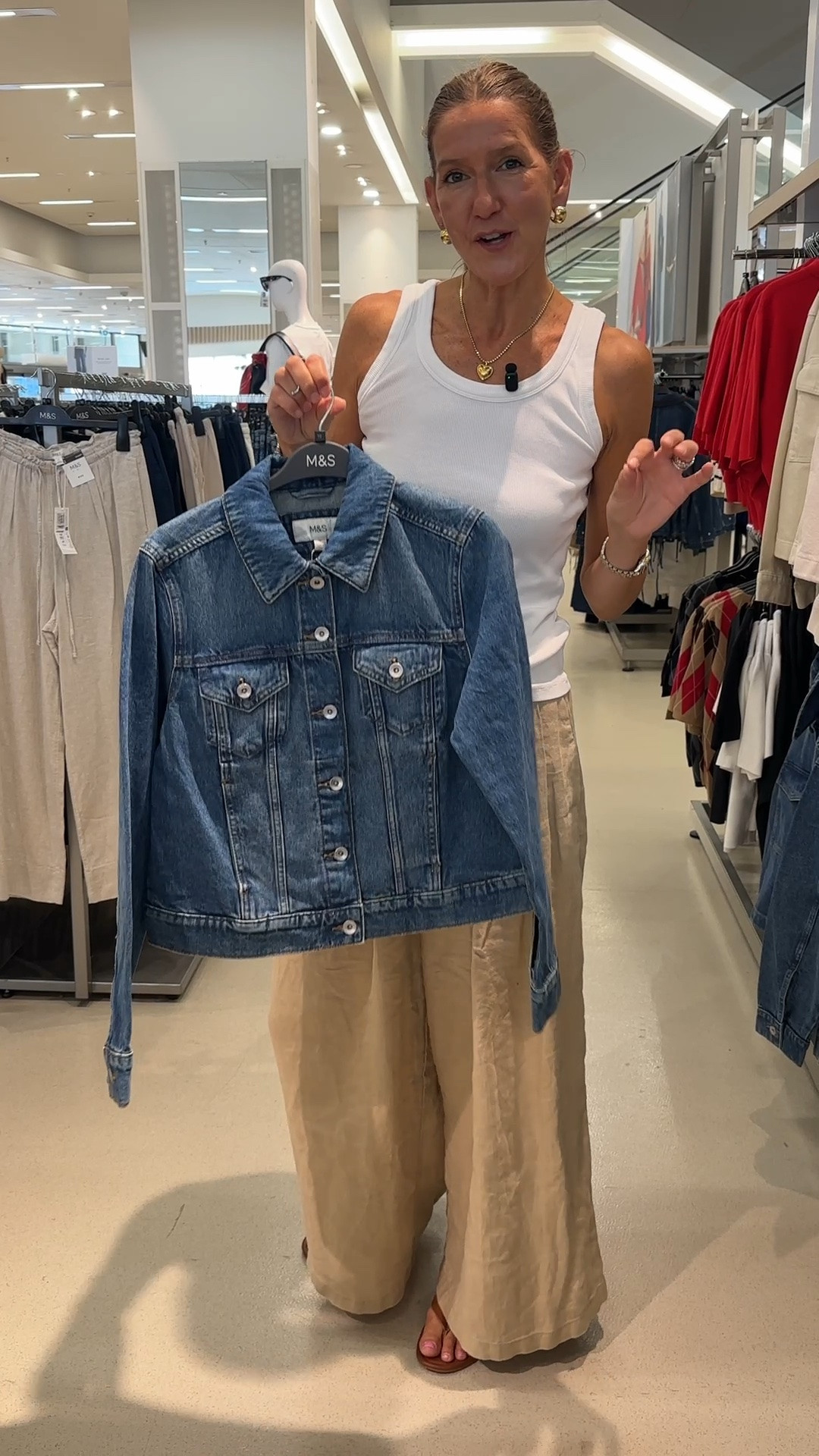 You can never go wrong with a denim jacket - especially when it is under £50!! Thank you to M&S for this timeless classic 💙

#LTKsummer #LTKuk #LTKstyletip