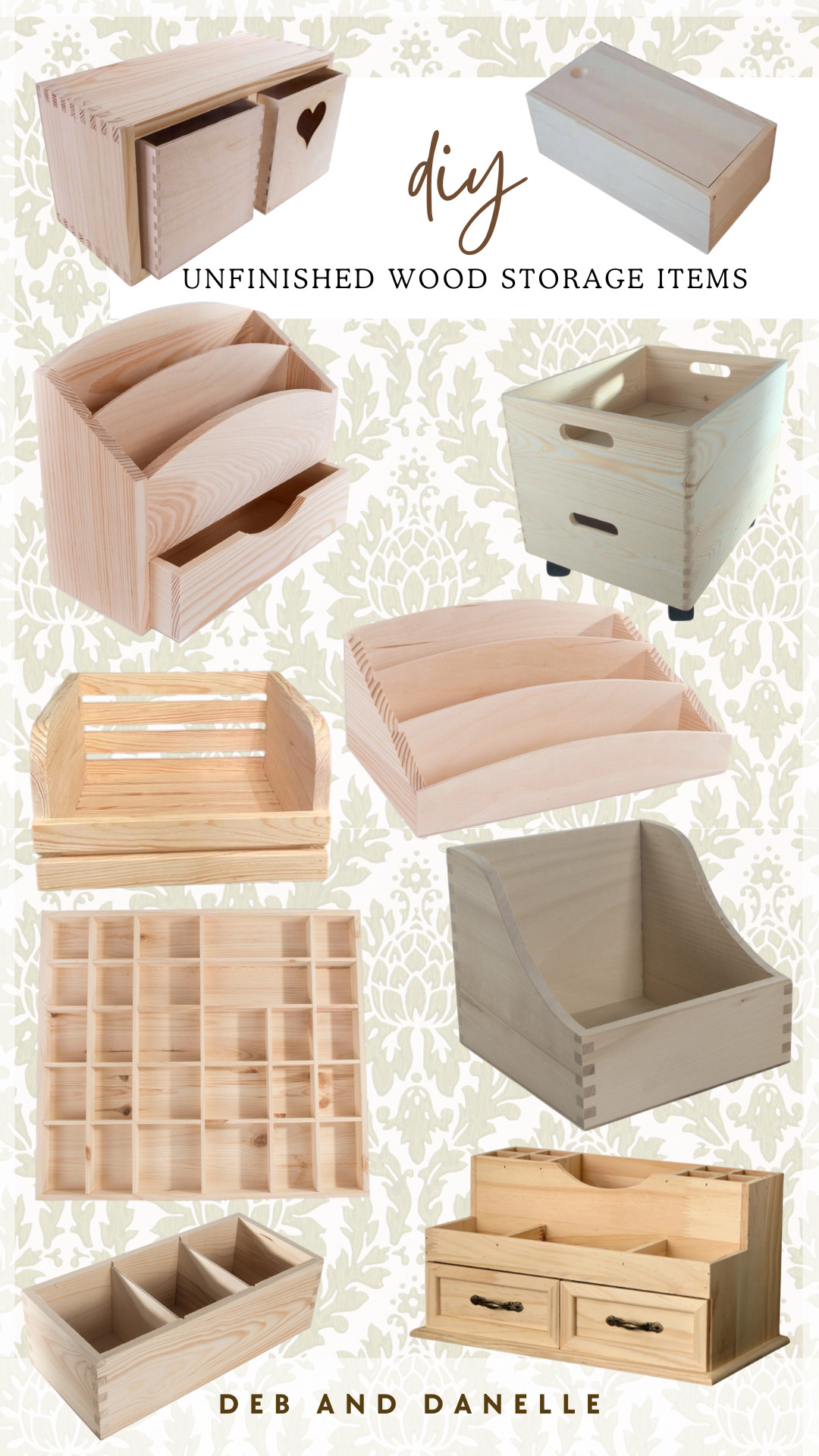 I had a questions from someone asking what to do with their unfinished wooden storage box. I am giving some examples on what to do as well as show you some similar options that you can DIY yourself.  

 #LTKstorytime #LTKHome #LTKFindsUnder100