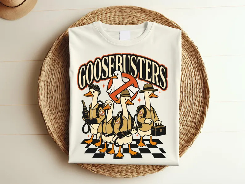 Goosebusters Halloween Shirt, Classic 80s Ghost Parody Shirt and Sweatshirt, Halloween Family Shi... | Etsy (US)