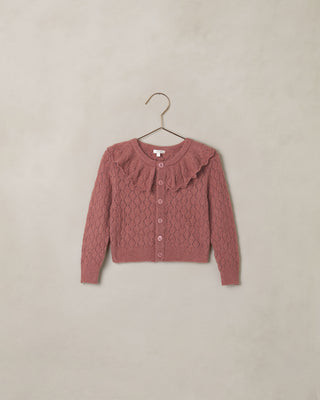 Ruffle Cardigan Sweater Spice | Rylee + Cru