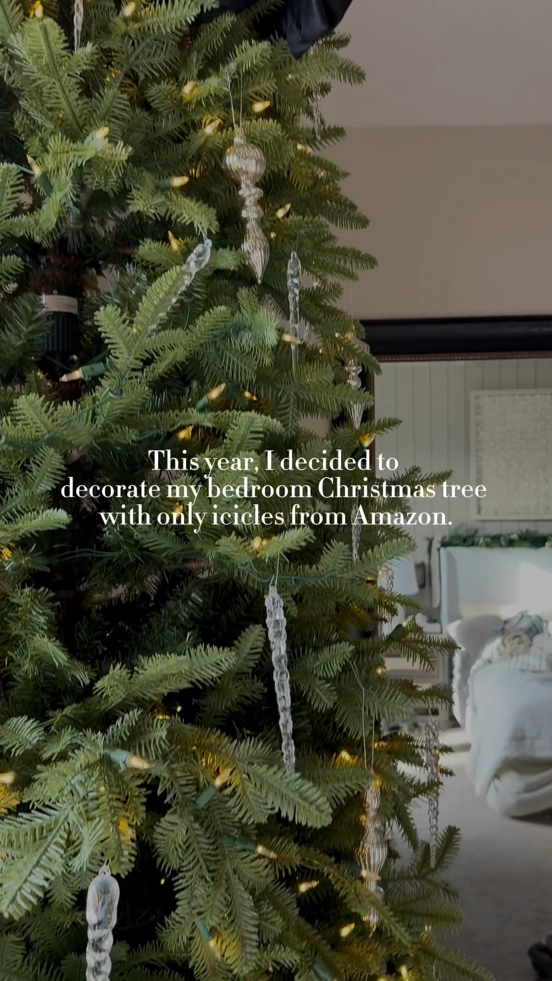 If you want a minimal but magical tree, these Amazon icicles are the secret. 

#LTKSeasonal #LTKHome #LTKHoliday