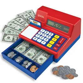 Pretend & Play® Calculator Cash Register | Learning Resources - (US)
